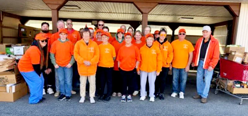 Lisbon First United Methodist Church Food Pantry Make a Difference Day